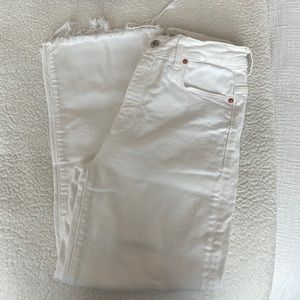 Zara White Jeans